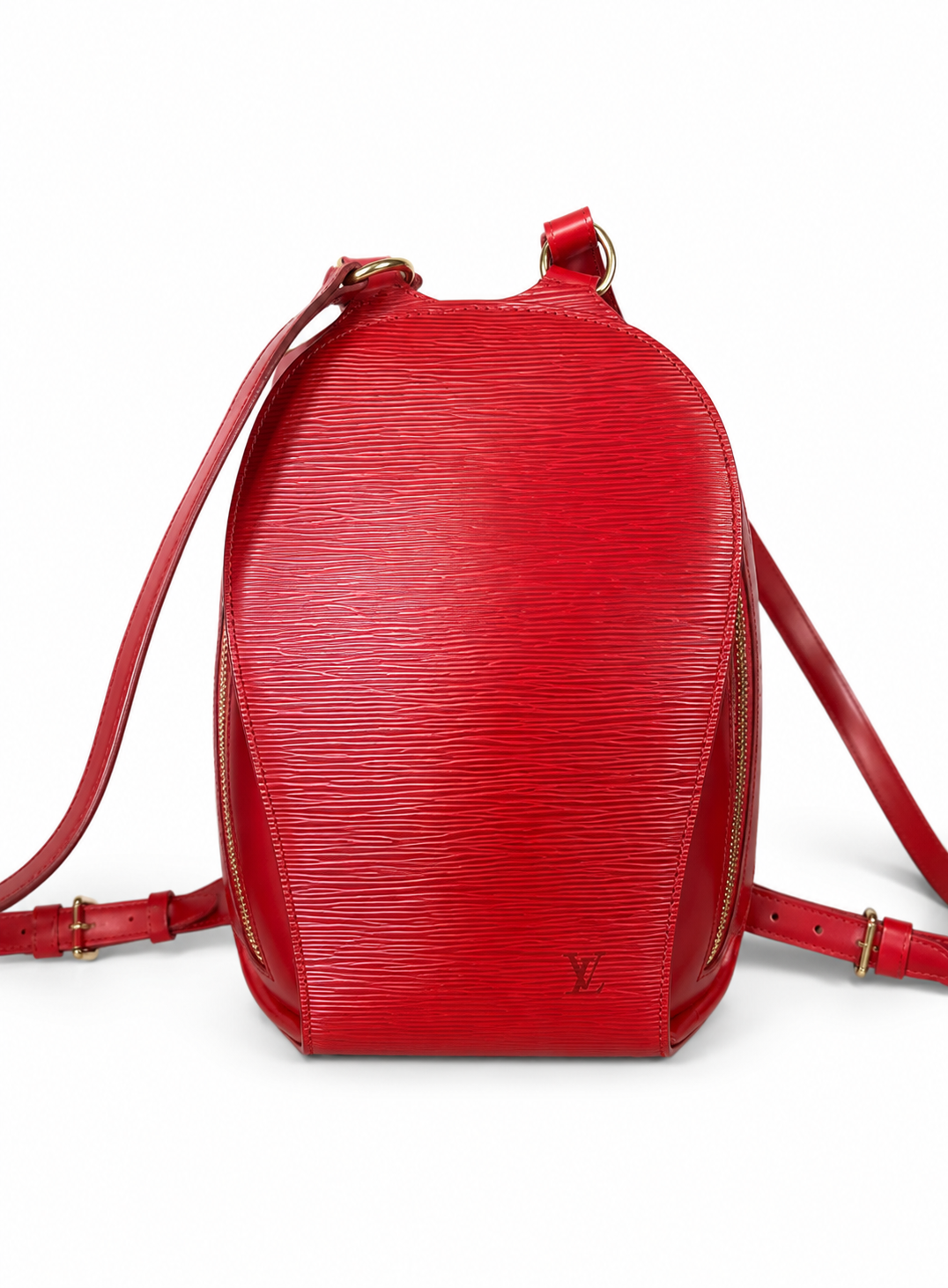 Louis Vuitton Epi Mabillon Bapckpack Red