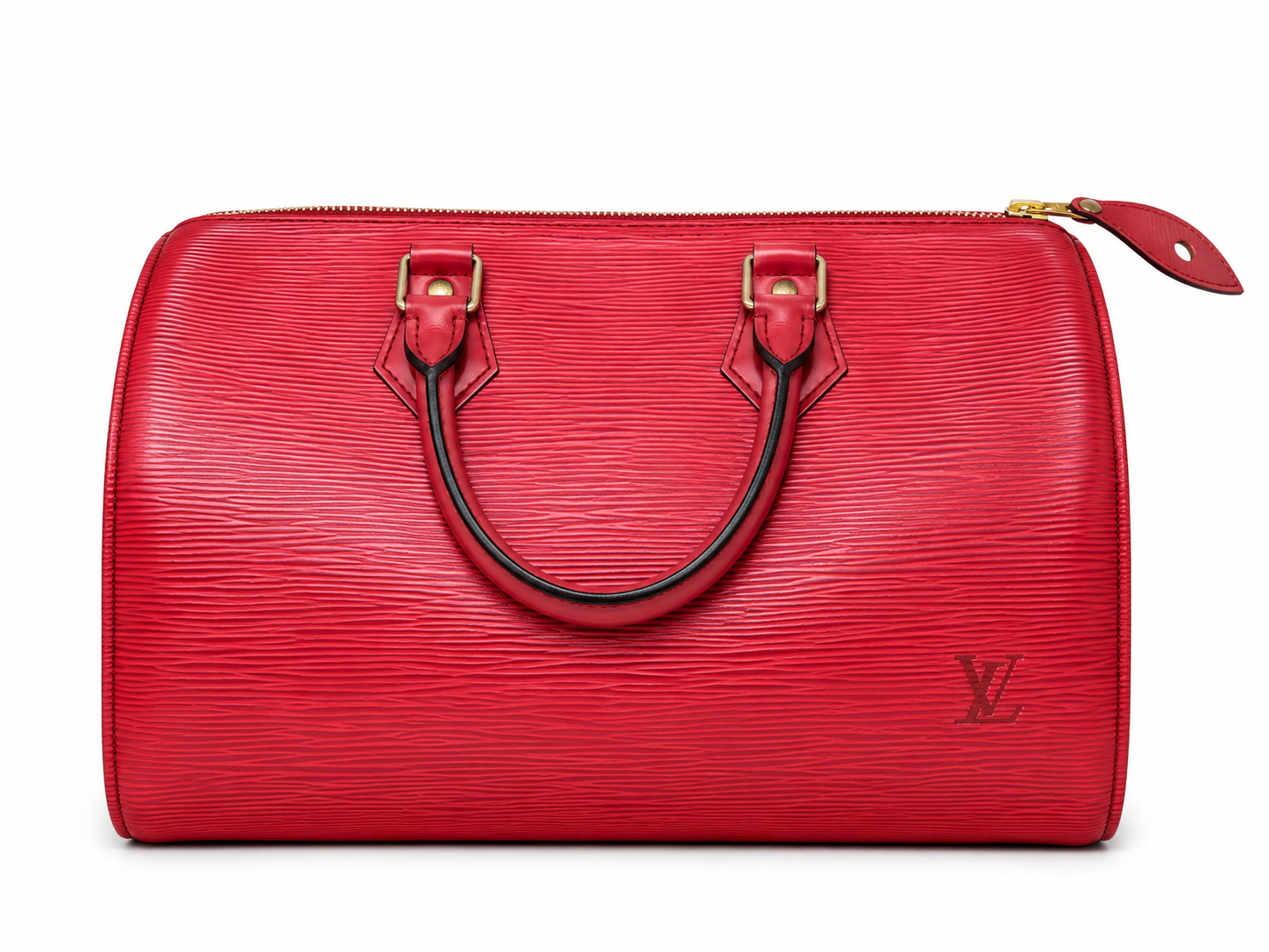 Louis Vuitton Speedy 25 Epi Leather Red